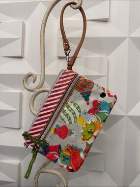 Lily Bloom Holiday Wristlet